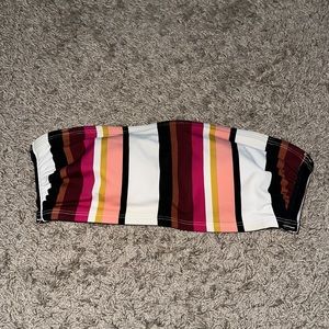 Kona Sol TARGET Striped Swimsuit Size Small